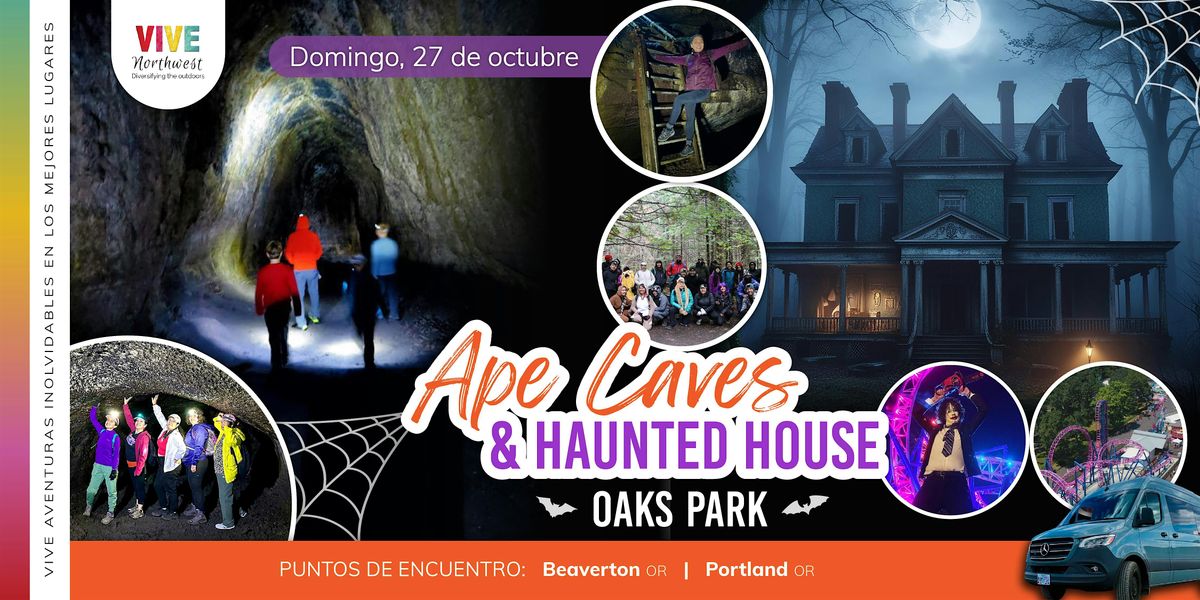 \u00a1Espeluznante Aventura: Explora Ape Caves y visita tres casas embrujadas!