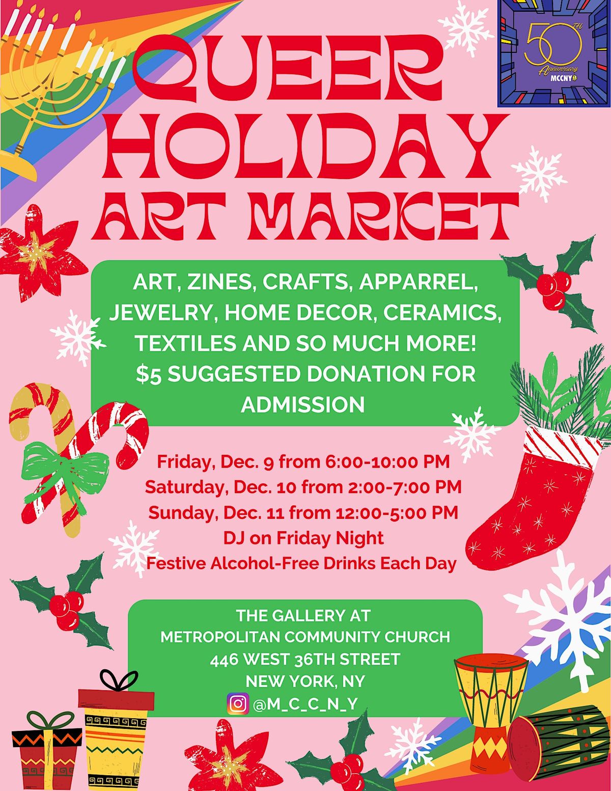 MCCNY Queer Holiday Market