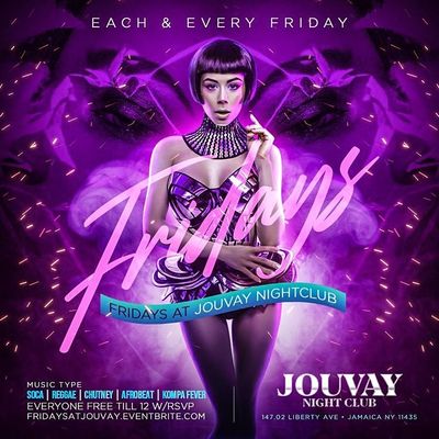 FRIDAYS AT JOUVAY NIGHTCLUB