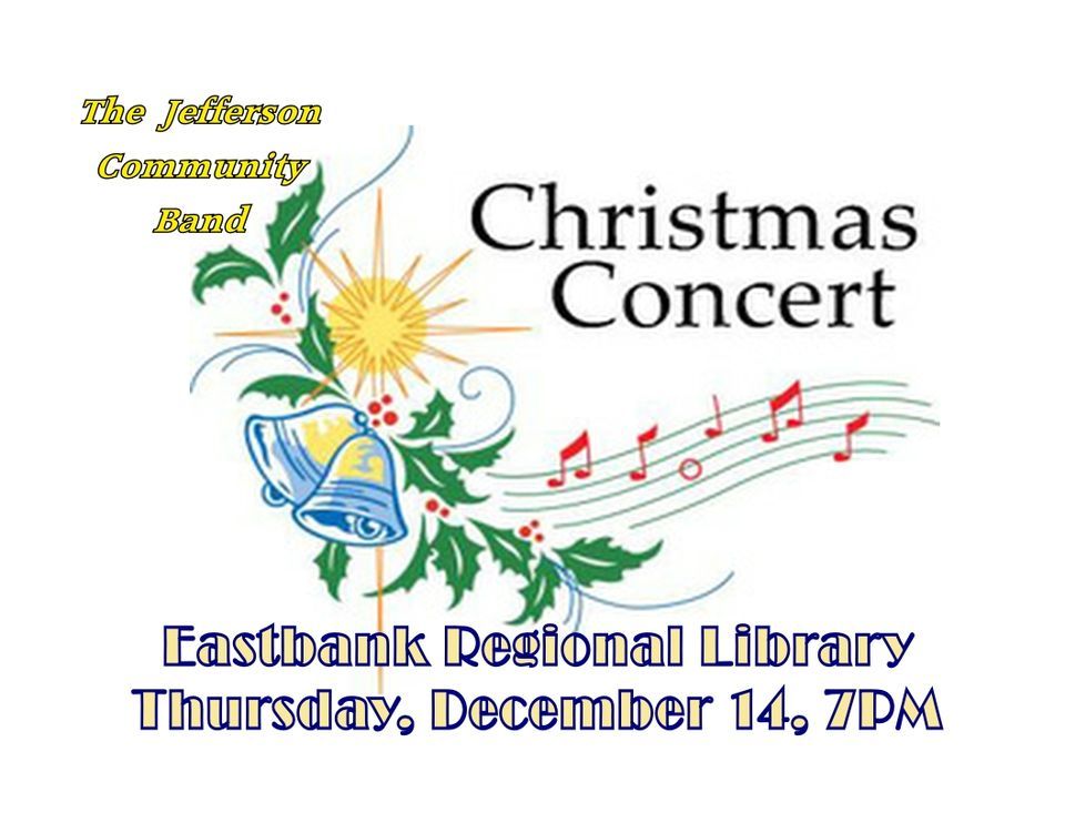 Christmas Concert at the Eastbank Regional Library on Thursday