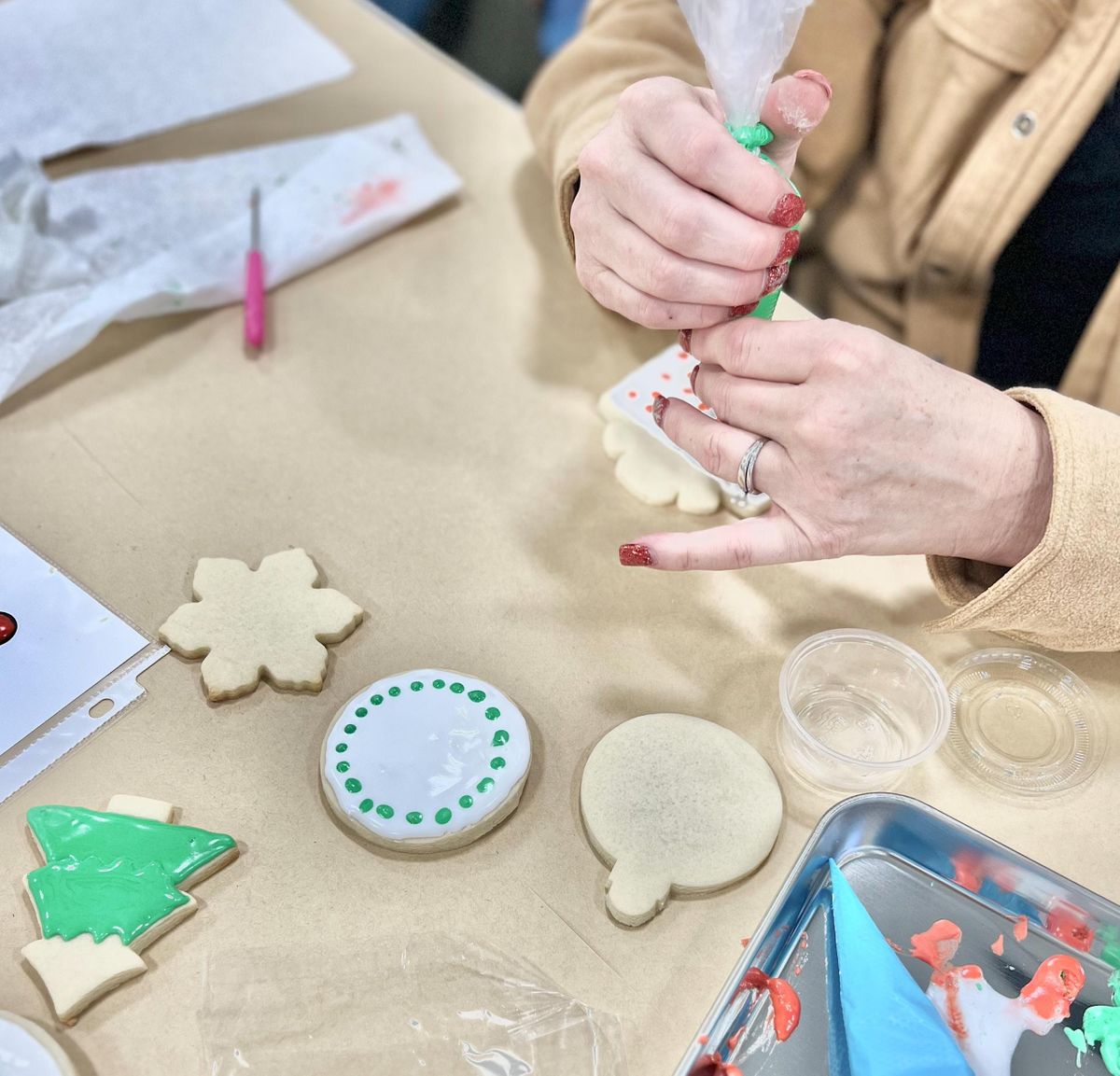 Craveworks Christmas Sugar Cookie Decorating Class Utah Cultural