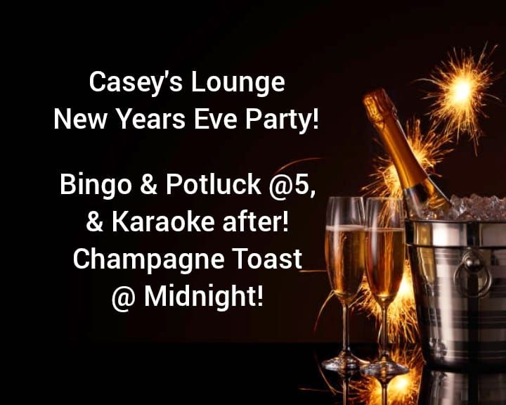 Caseys New Years Eve Party! Casey's Lounge, Yulee, FL December 31, 2023