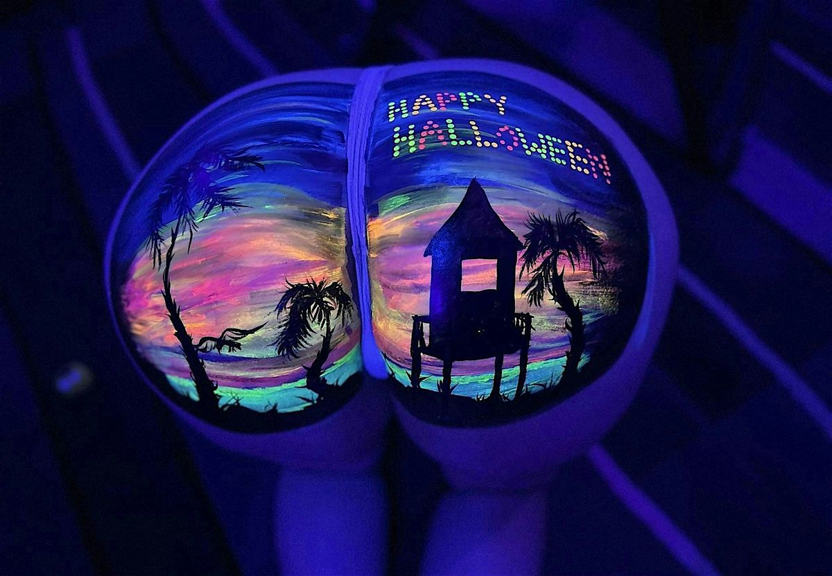 Neon Naughtiness: Halloween Paint & Sip, plus pleasure toys boutique!