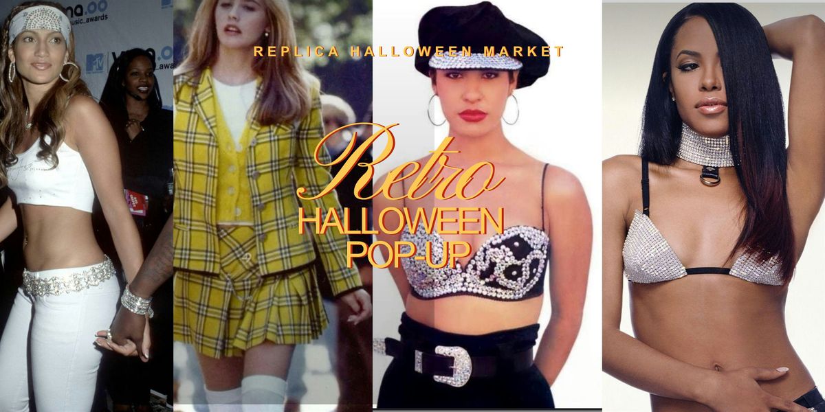 Retro  Halloween Costume Pop-Up