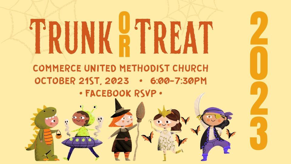 CUMC Trunk or Treat 2023 Commerce United Methodist Church, Wixom, MI