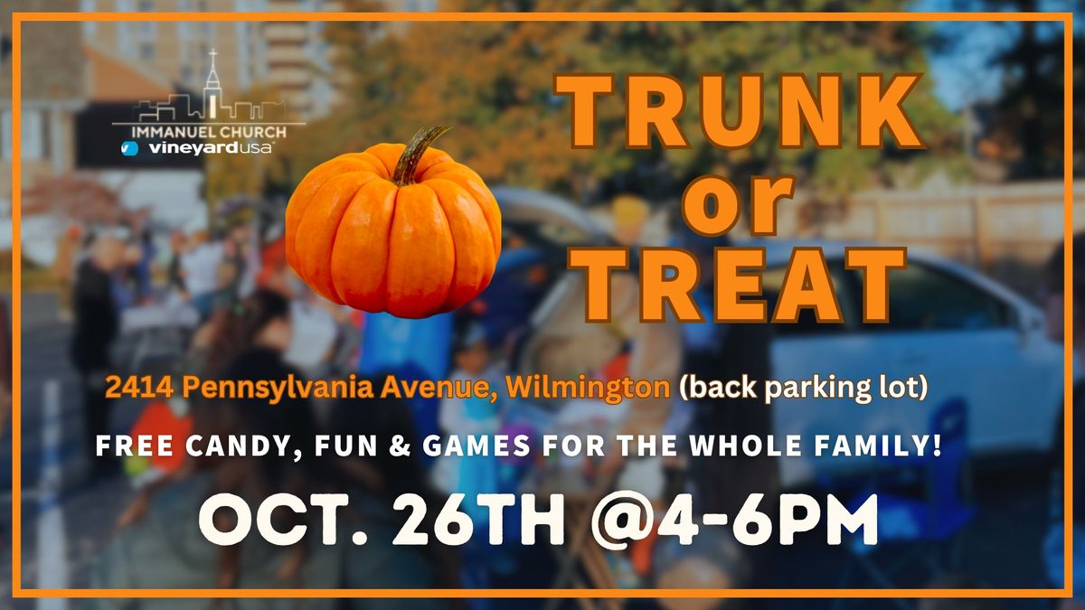 Trunk or Treat (4th Annual)