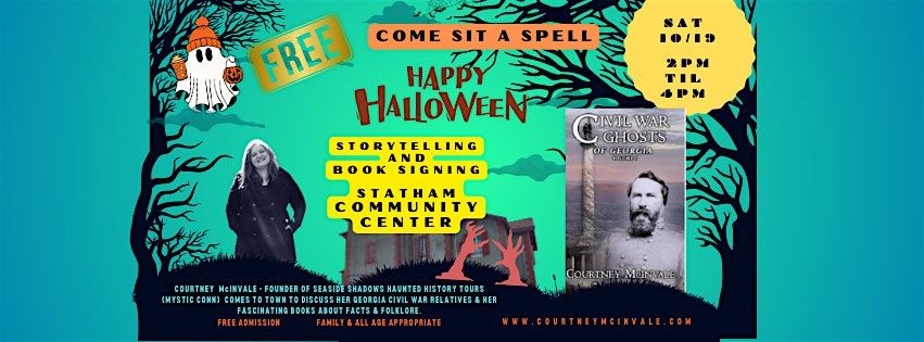 Free-Spooky Ga Civil War Ghost Stories with StathamHalloween.com