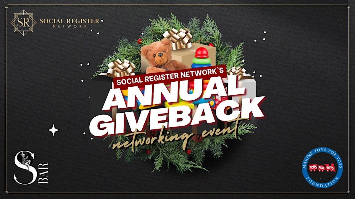 Las Vegas Business Mixer: Holiday Give Back Event at S Bar