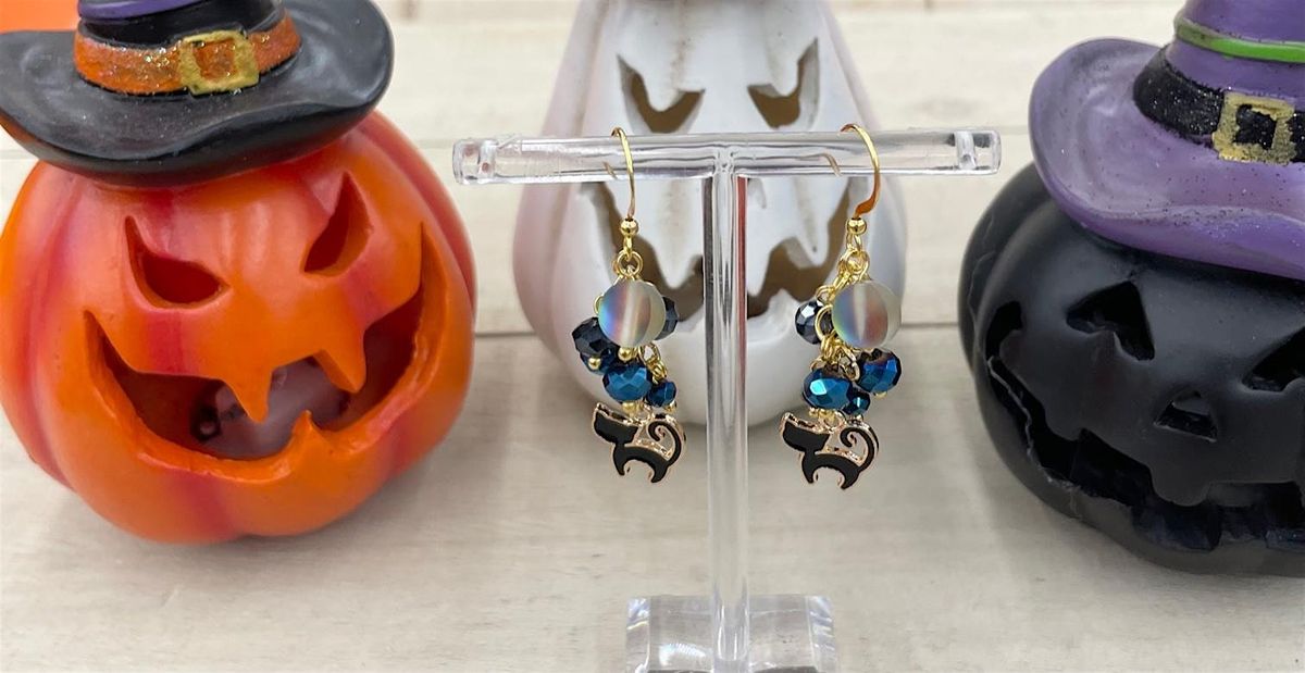 Black Cat Earrings- Mapunapuna