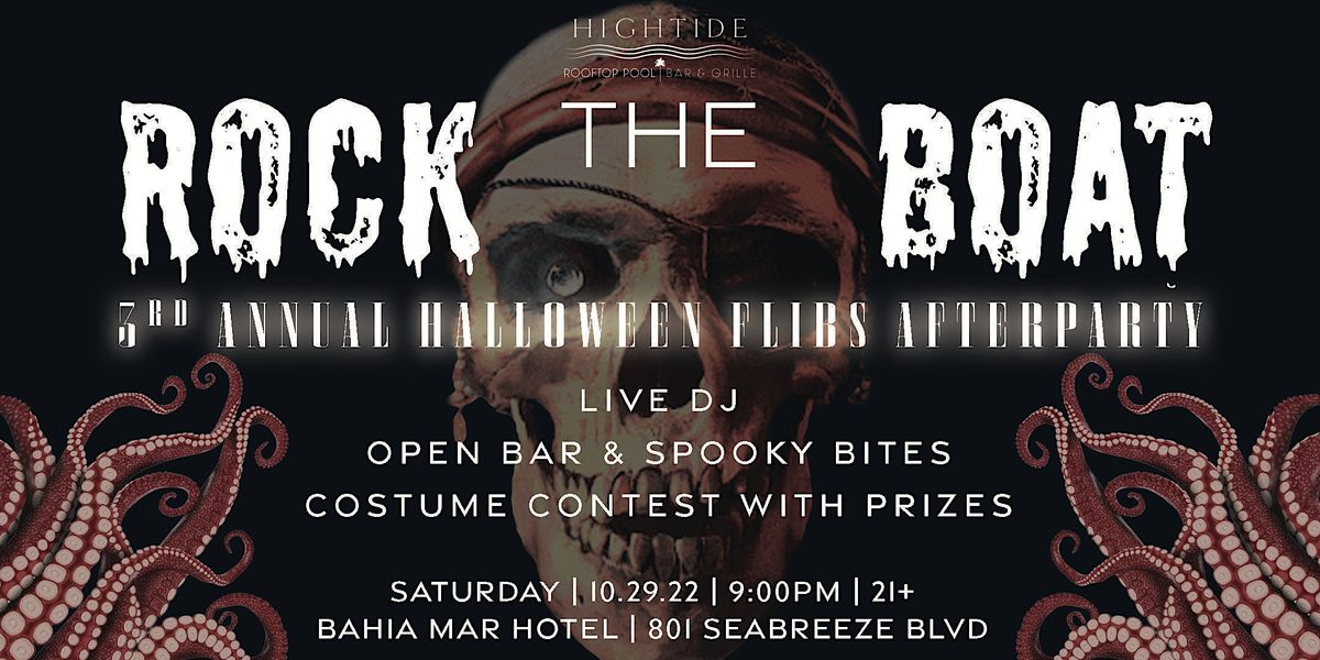 ROCK THE BOAT Halloween Party