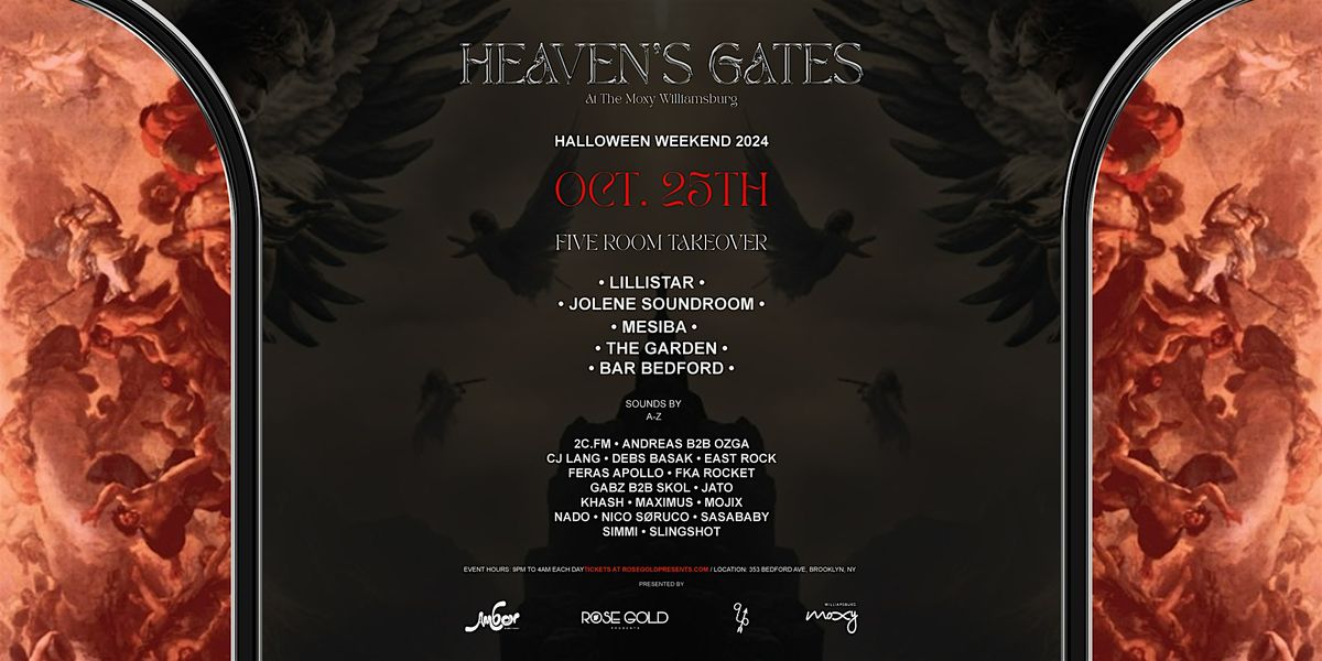 HEAVEN'S GATE HALLOWEEN at the Moxy Williamsburg - 10\/25