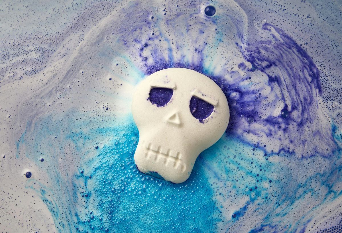 LUSH Norwich - Halloween Brain Freeze Bath Bomb Making