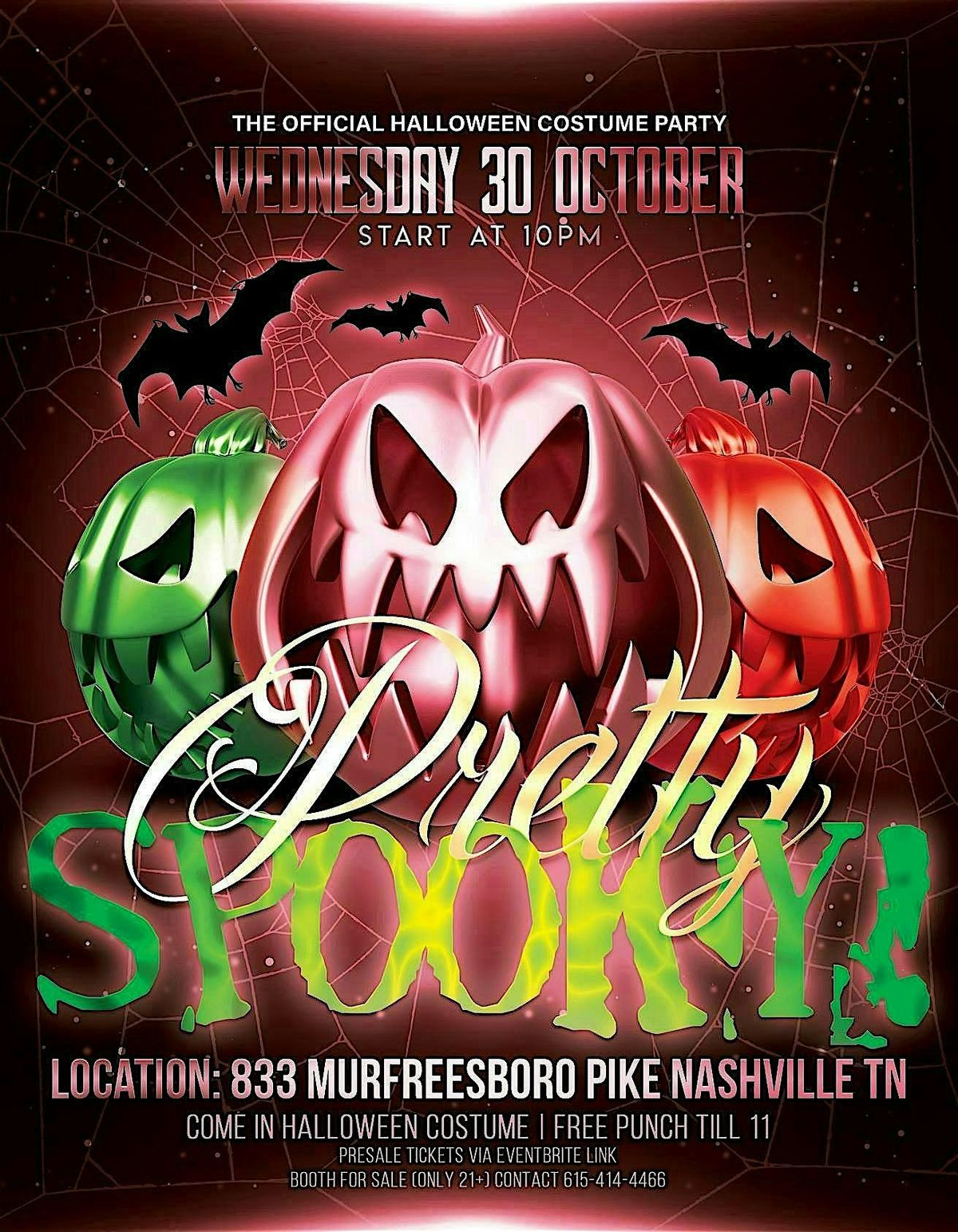 Pretty Spooky: Official Halloween Costume Party 18+