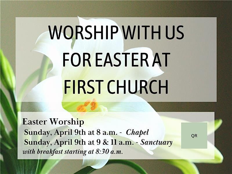 Easter Sunday Worship at First Church