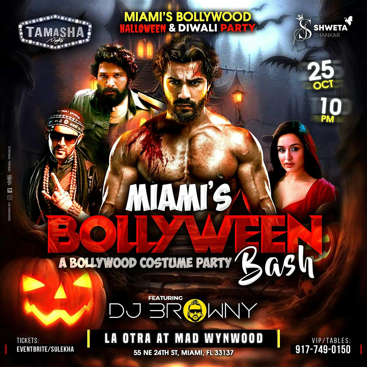 MIAMI BOLLYWEEN & DIWALI PARTY @LA OTRA AT MAD WYNWOOD