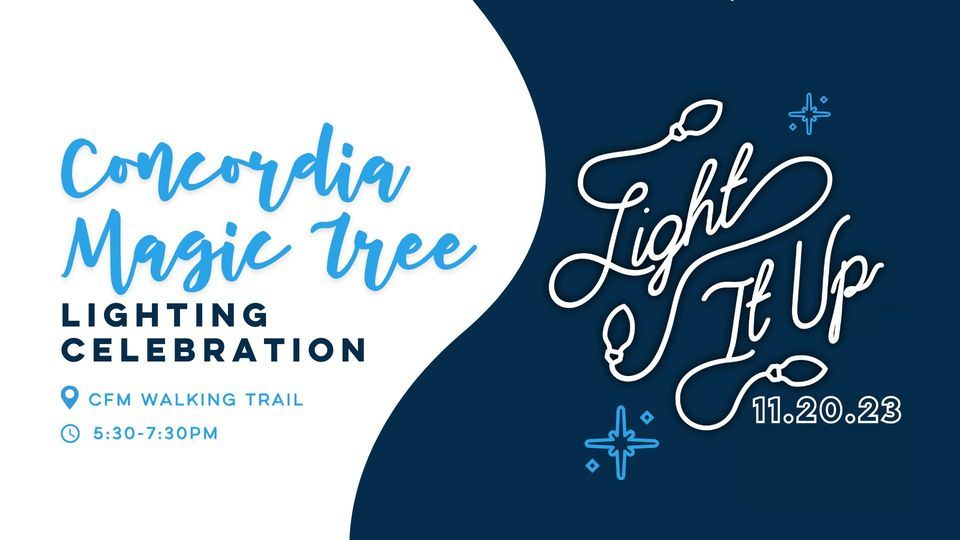 2023 Concordia Magic Tree Christmas Celebration CFM Insurance