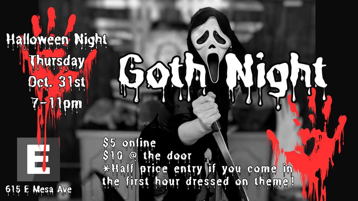 Halloween Goth Night