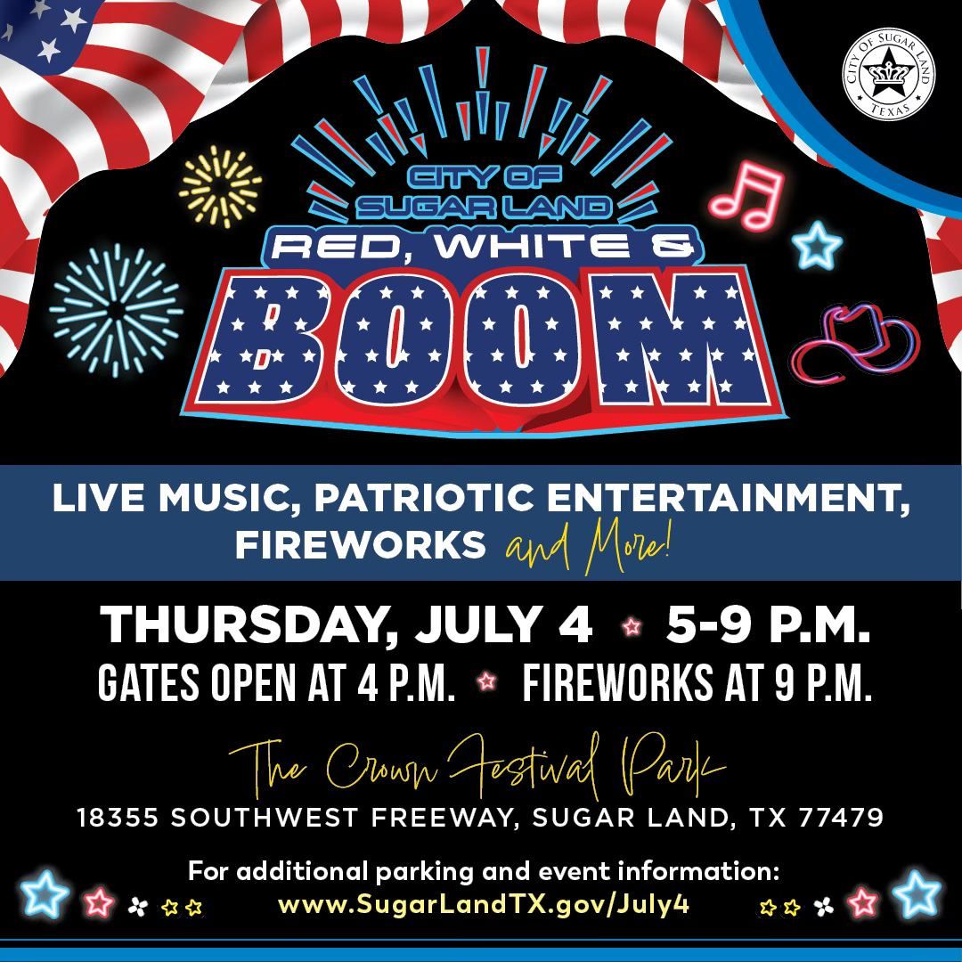 July 4th Red, White, & Boom Event