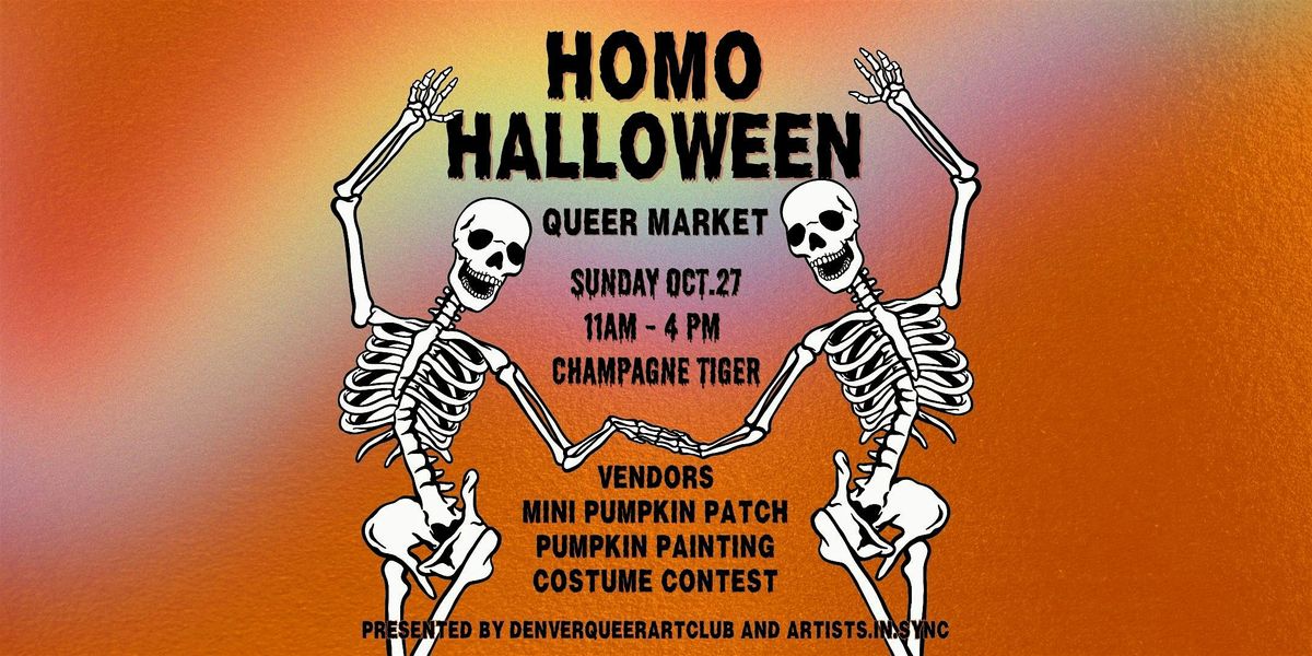 Homo Halloween Queer Market