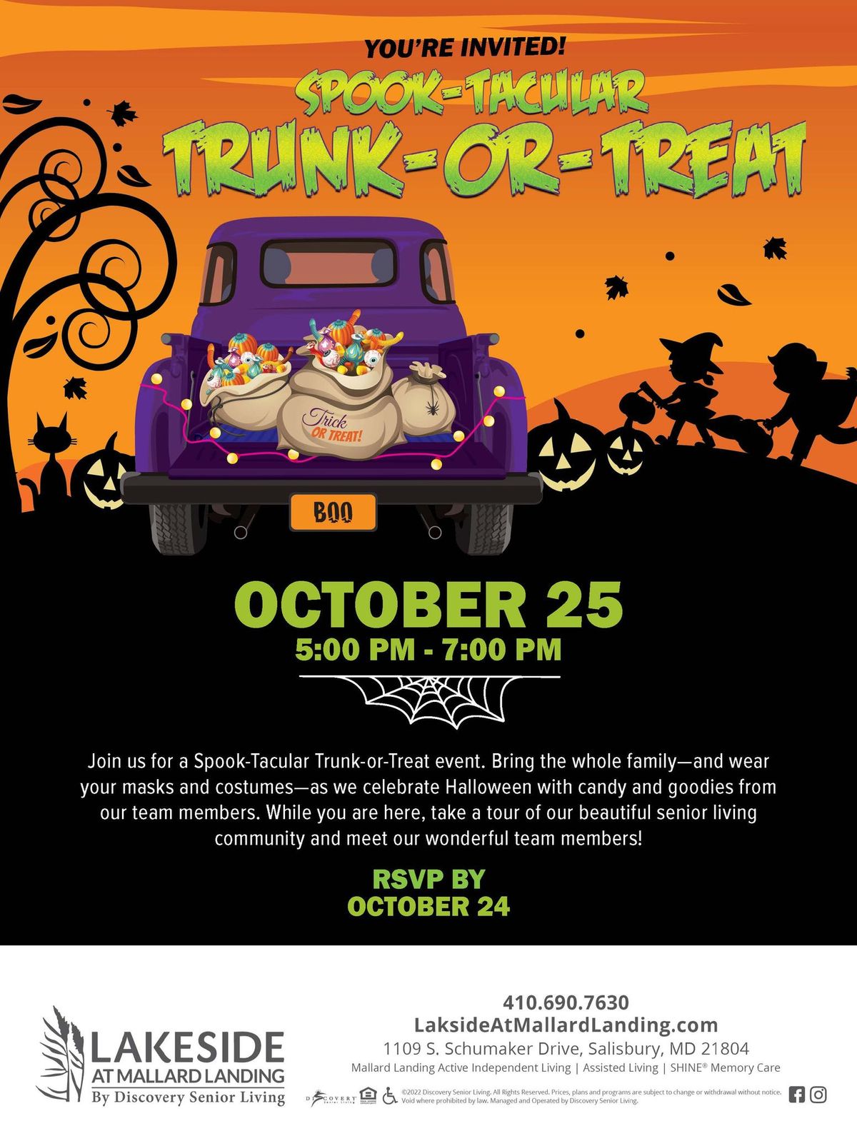 Spook-Tacular Trunk or Treat