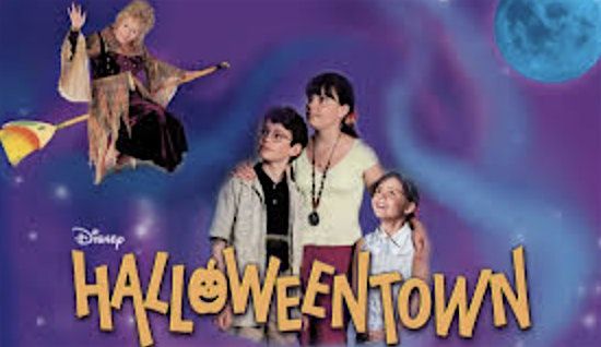 Family Movie Night in Pumpkin (Court Street) Park featuring Halloweentown!