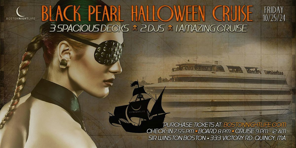 Boston Halloween | Black Pearl Yacht Party Cruise