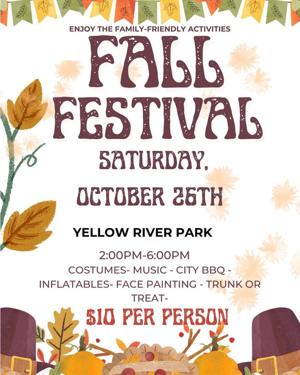 Fall Festival 2024 Yellow River Park, Stone Mountain, GA October 26