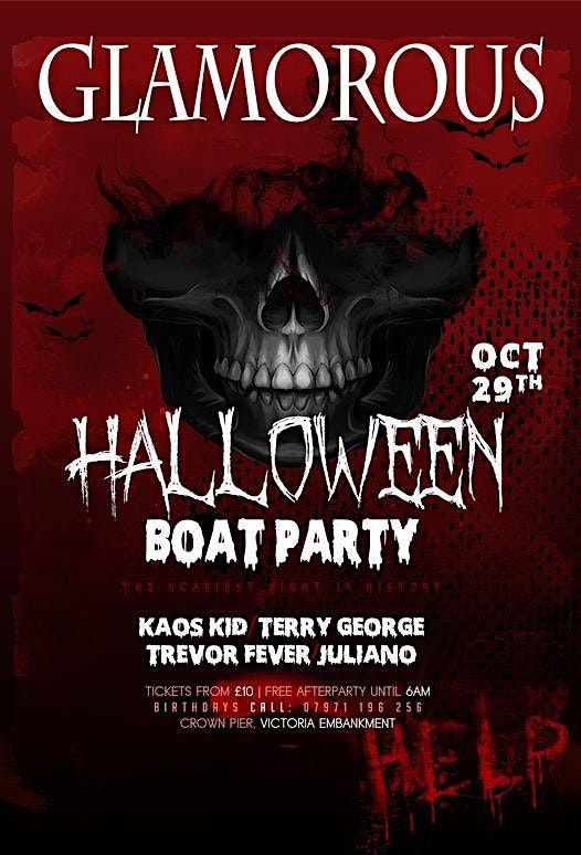 Glamorous Halloween Boat Party