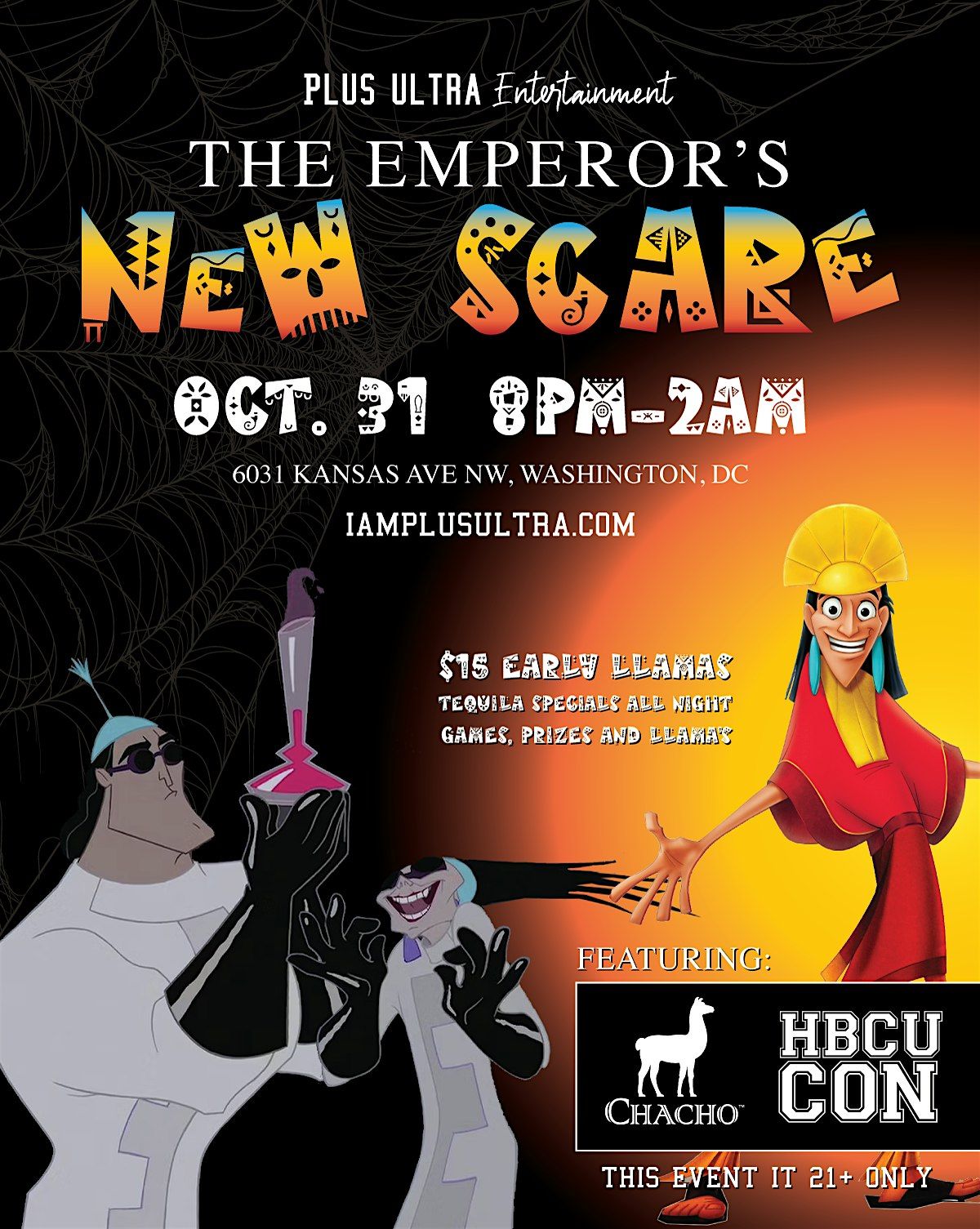 The Emperor's New Scare Halloween Party