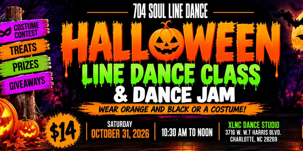 Halloween Line Dance Class & Party - Charlotte, NC in Charlotte | Hunt ...