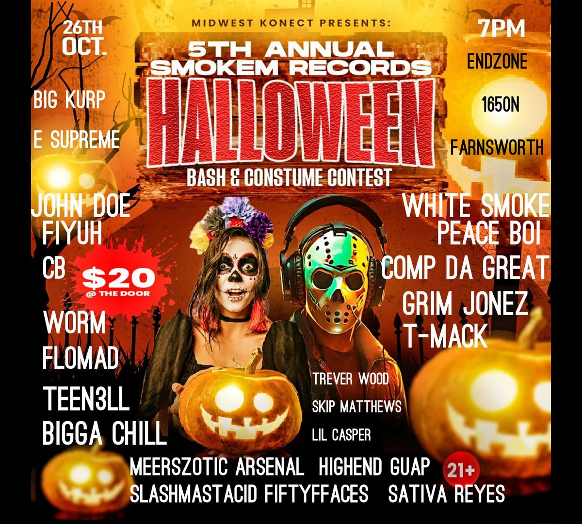 Smokem Records 5th Halloween Bash