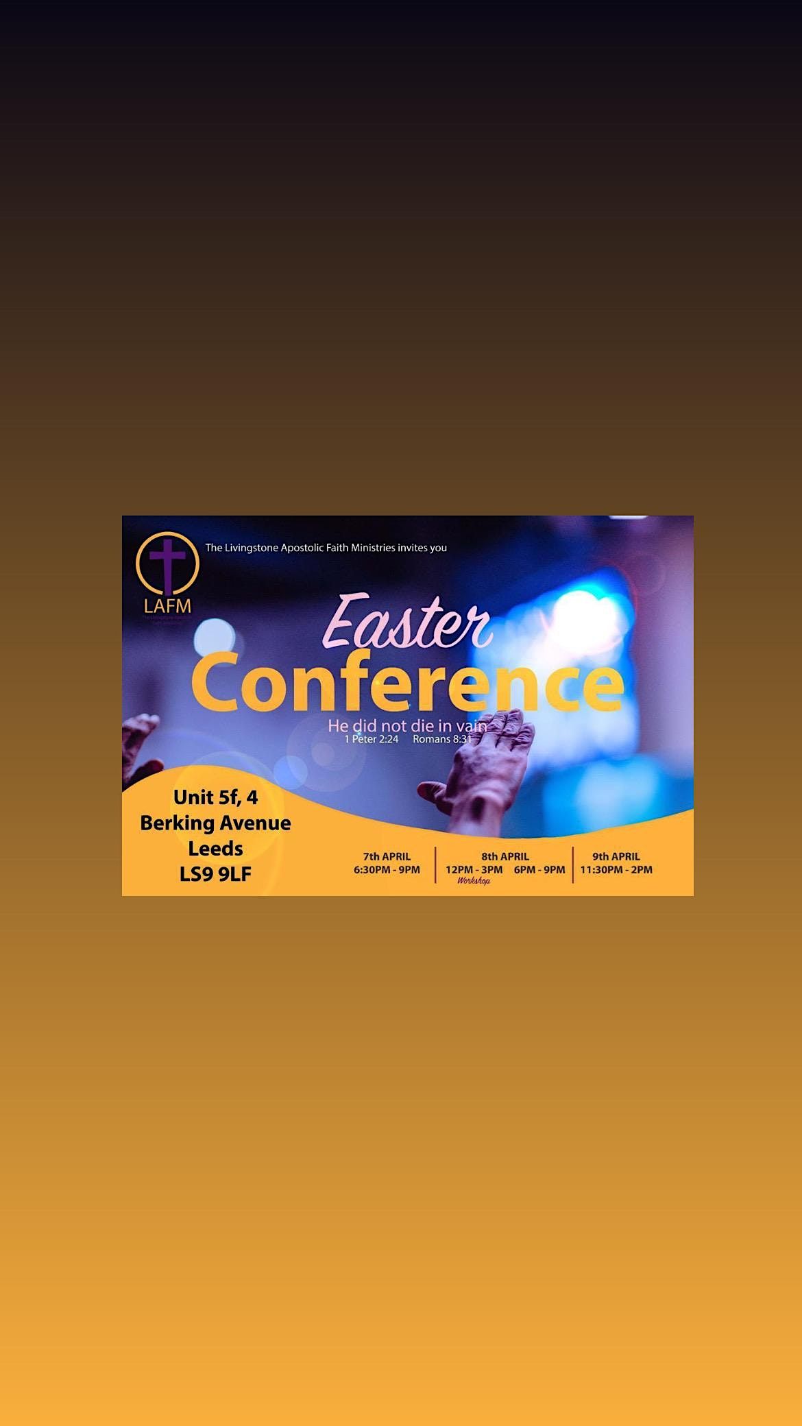 Easter conference