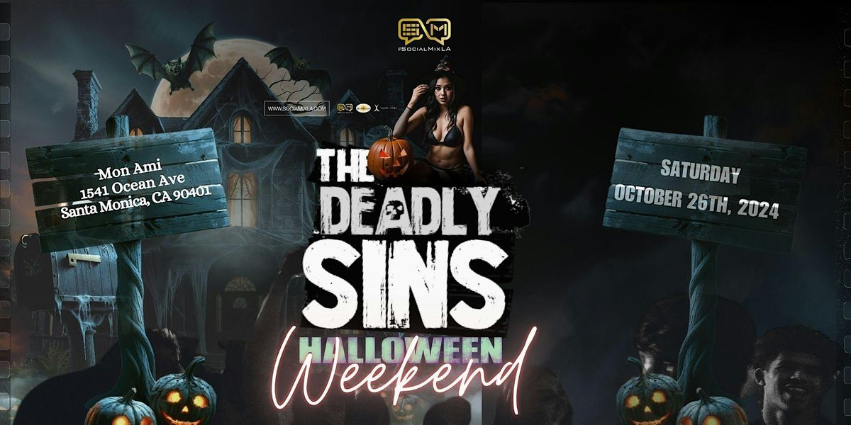 The Deadly Sins Halloween Weekend Party and Red Carpet