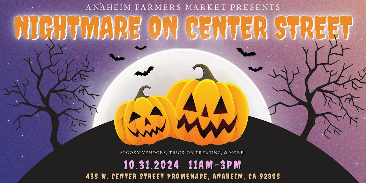 Nightmare on Center Street ( NO TICKETS REQUIRED)