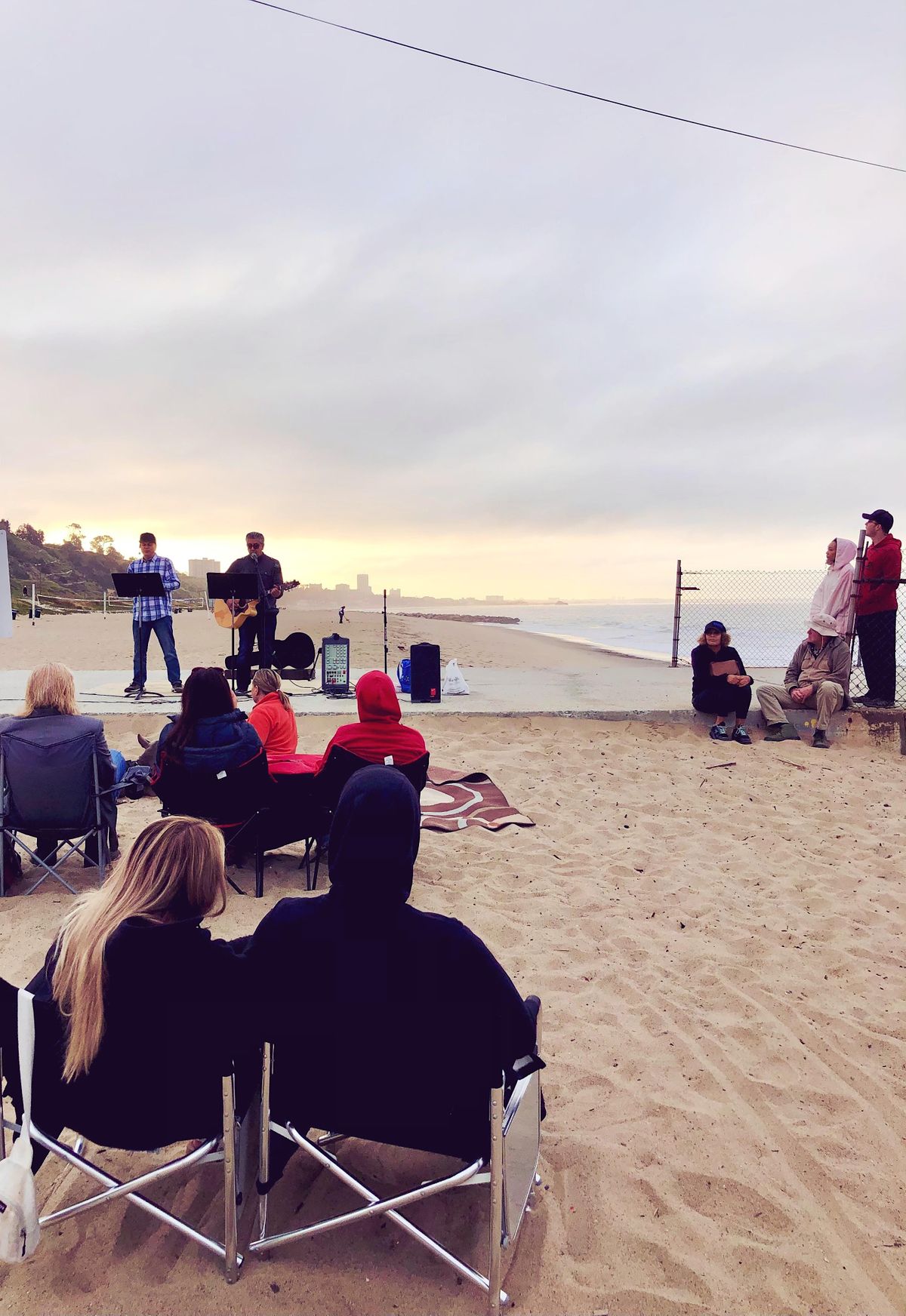 Easter Sunrise Service - Will Rogers State Beach