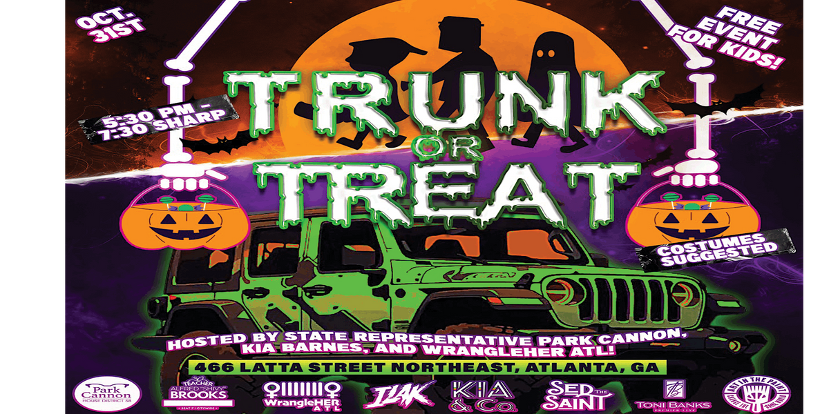 Trunk or Treat with Kia Comedy An event for the youth 466 Latta St