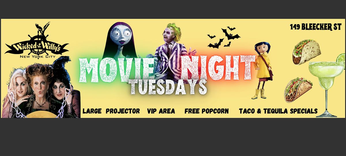 HOCUS POCUS WATCH PARTY: MOVIE NIGHTS AT WICKED WILLYS