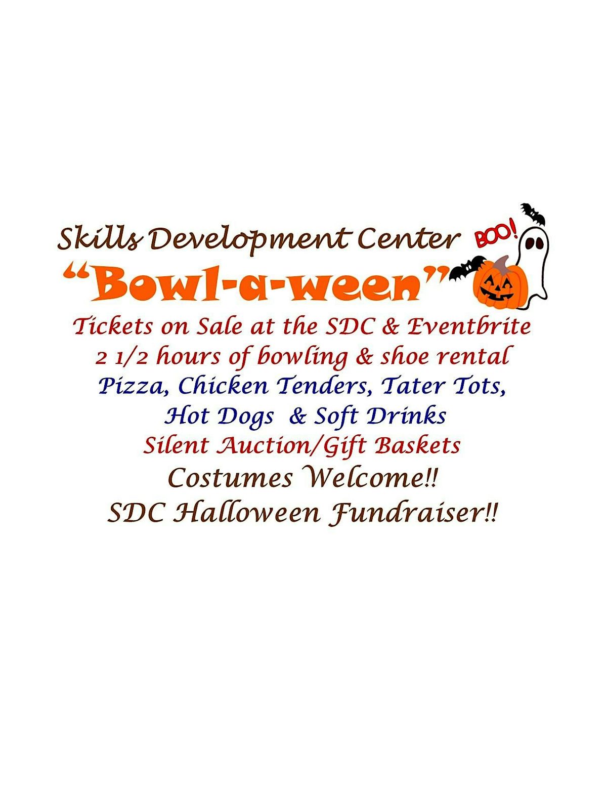 SDC Bowl-a-ween Halloween Fundraiser