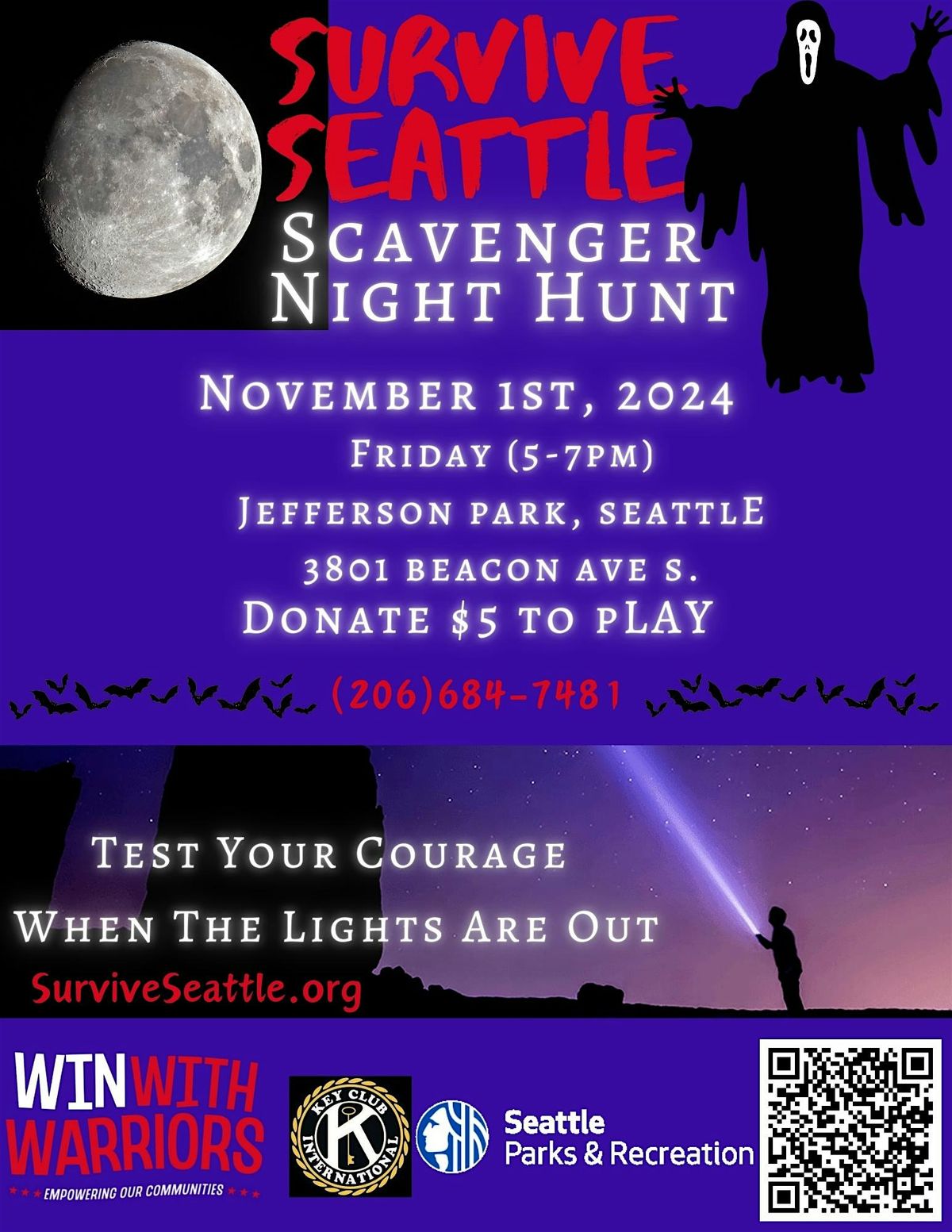 SURVIVE SEATTLE Scavenger Night Hunt