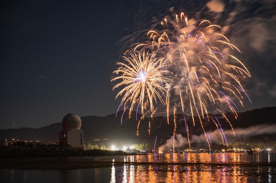 Memorial Weekend Fireworks Big Bear Lake May 28, 2025