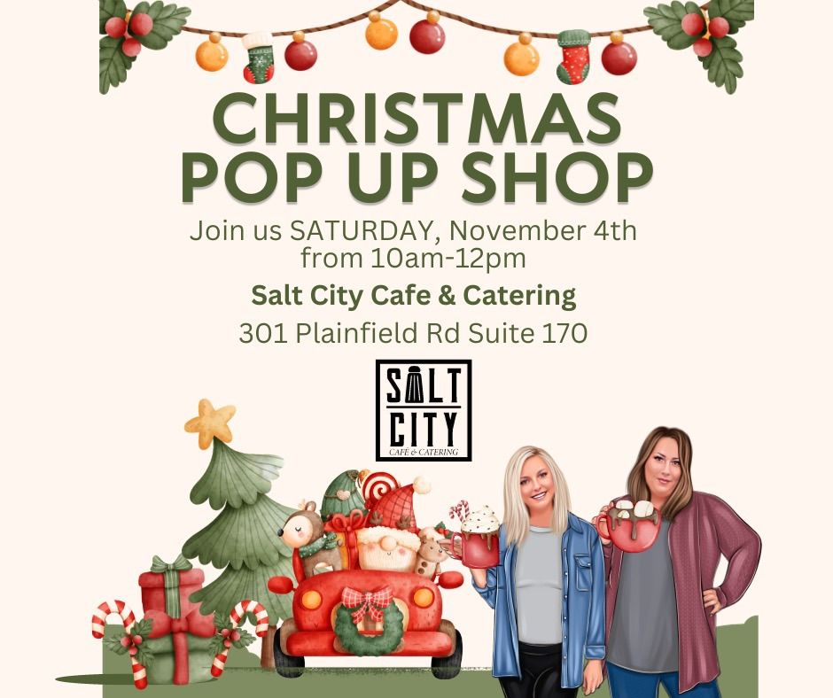 Bargain Besties Christmas Pop Up Shop Salt City Cafe & Catering