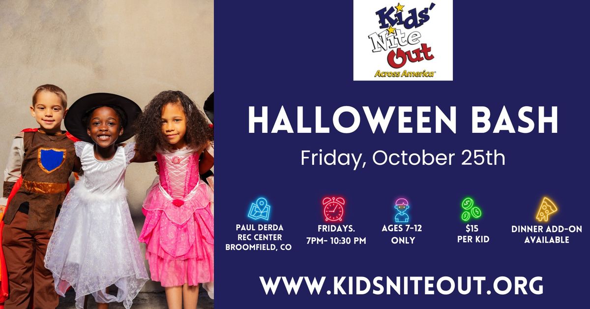 Halloween Bash- Kids' Nite Out Across America