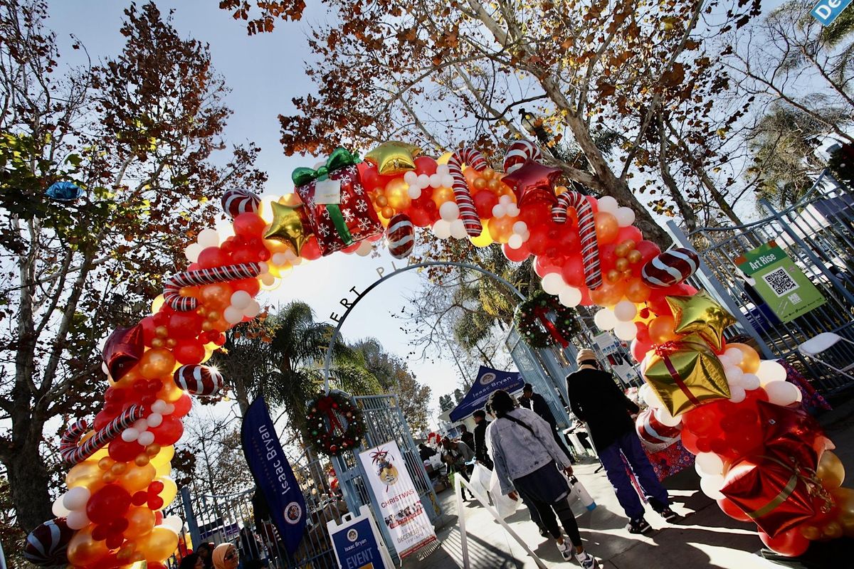 Christmas in the Park Leimert Park, Los Angeles, CA December 17, 2023