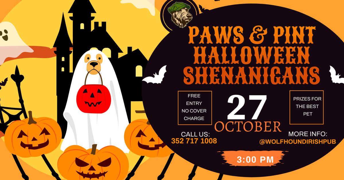 PAWS & PINT: HALLOWEEN SHENANIGANS