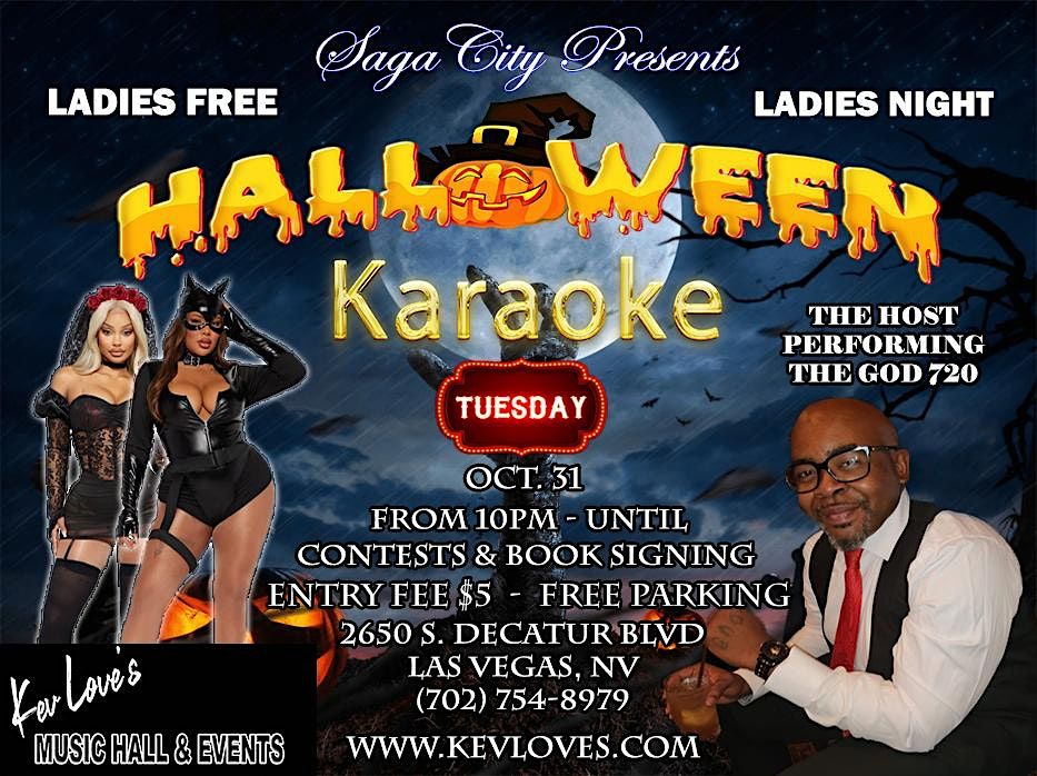 Halloween Karaoke Tuesday with THE GOD 720 2650 South Decatur