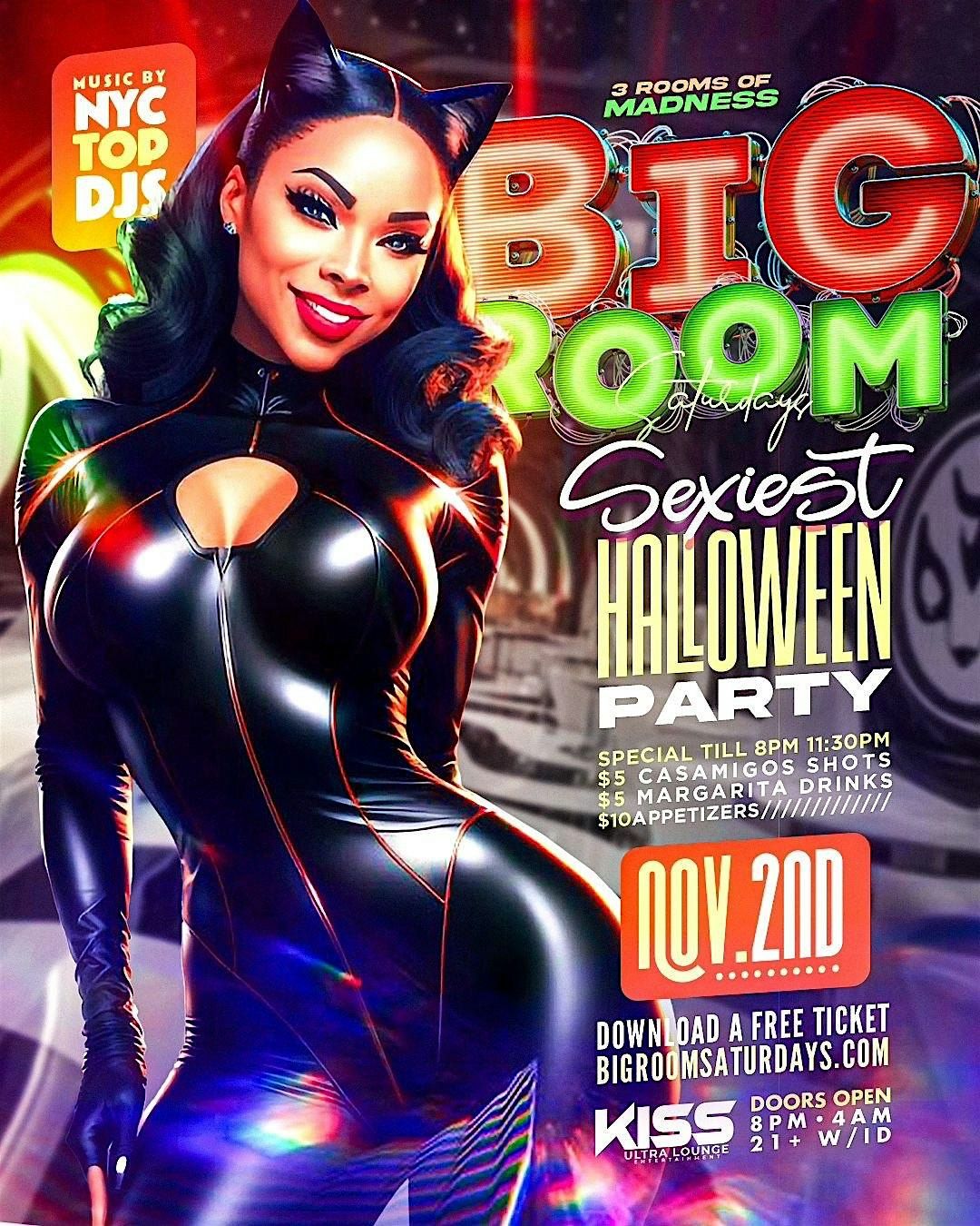 Big Room Saturday Sexist Halloween Party  #GoodVibesparty