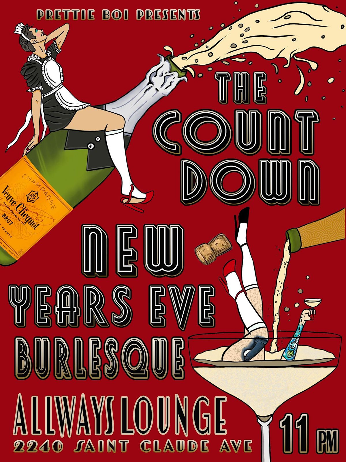 The Count Down: A New Years Eve Burlesque Show!