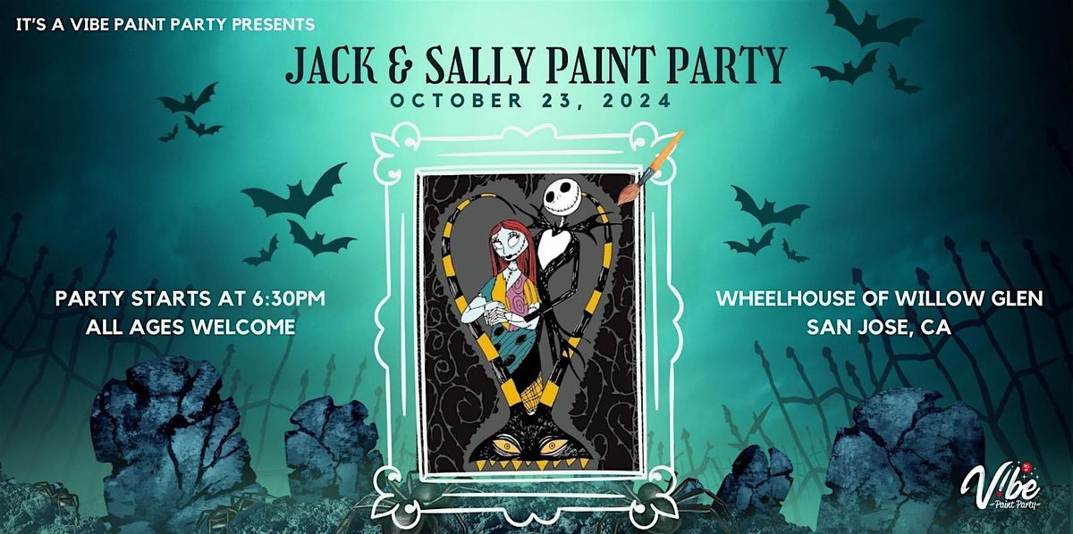 Join us for a spooktacular Jack & Sally Paint Party!