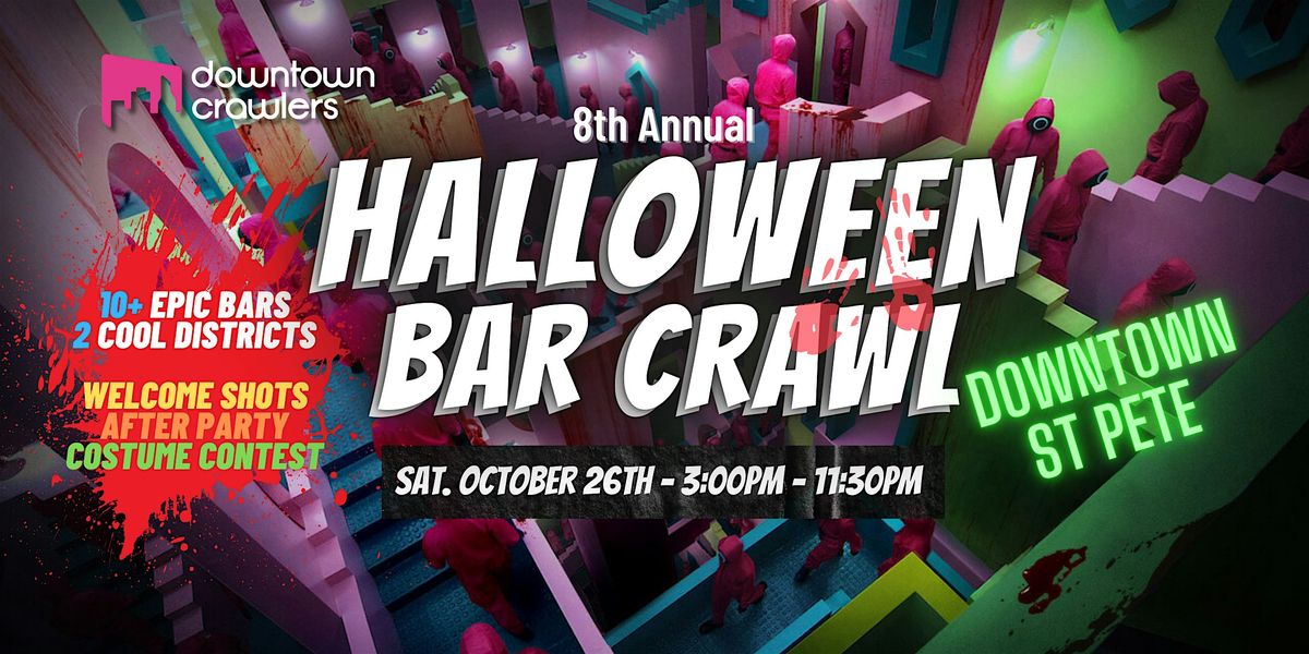 Halloween Bar Crawl 10\/26 - St Pete