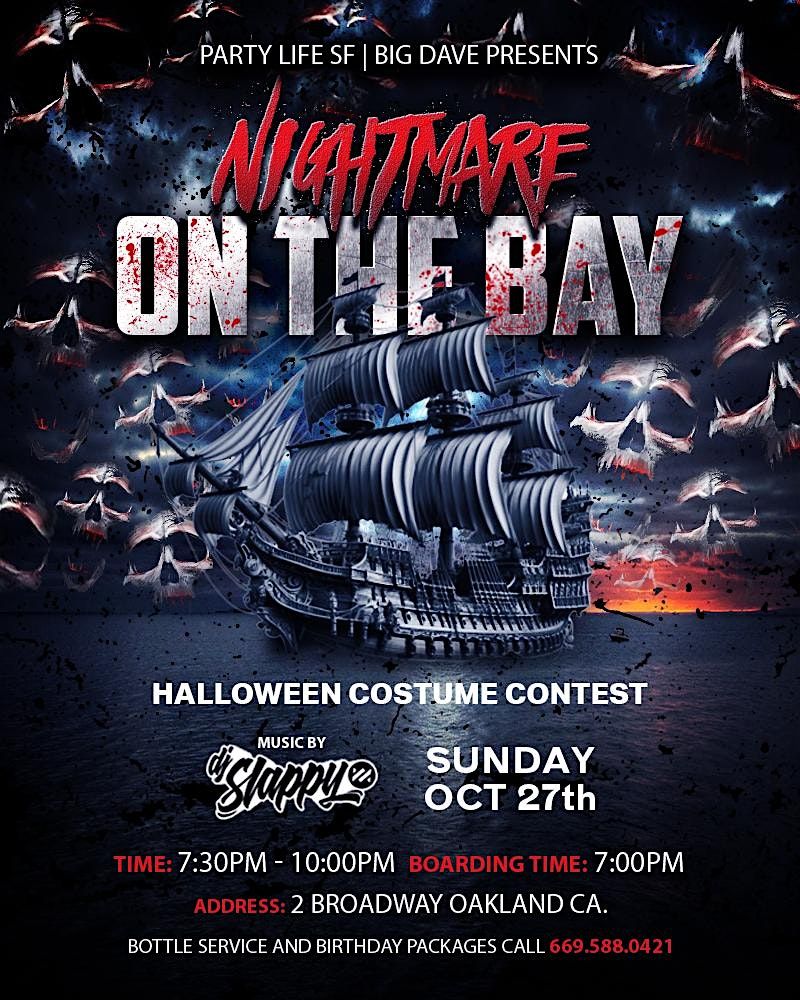 NIGHTMARE ON THE BAY HALLOWEEN CRUISE